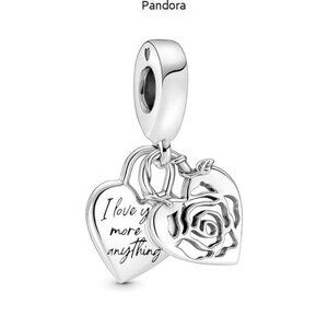 Pandora Silver Heart Charm